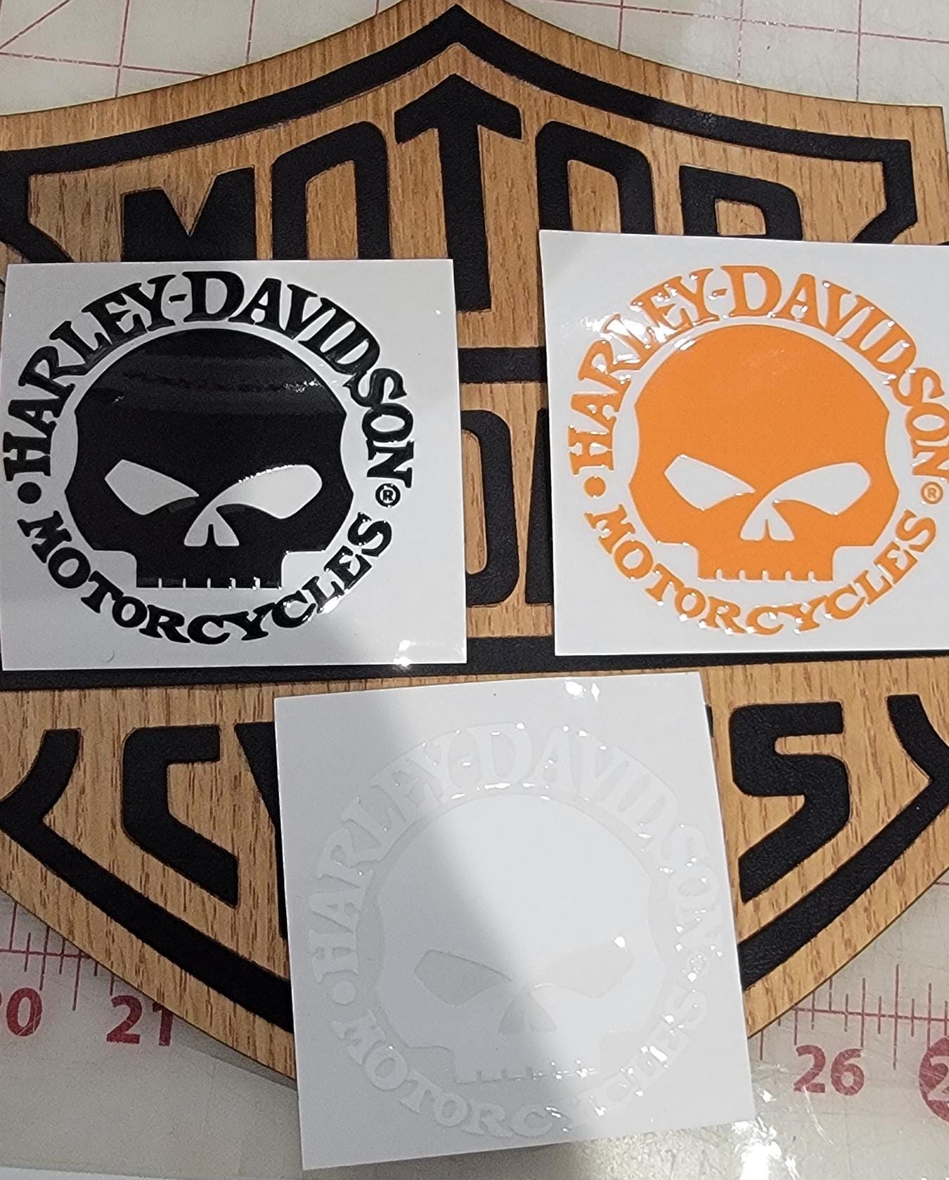 Harley Windshield Decal / Sticker