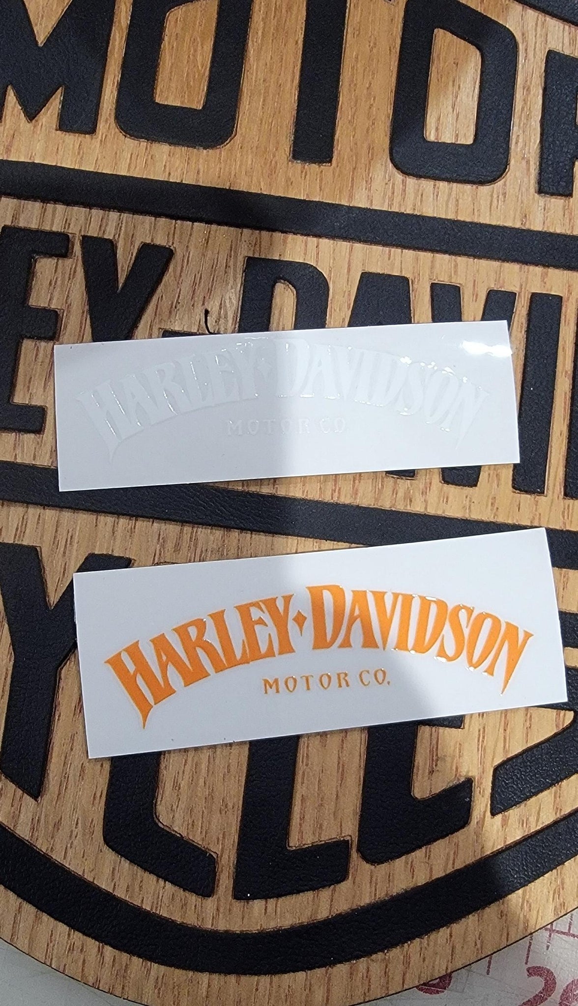 Harley Motorcycle Decal / Sticker