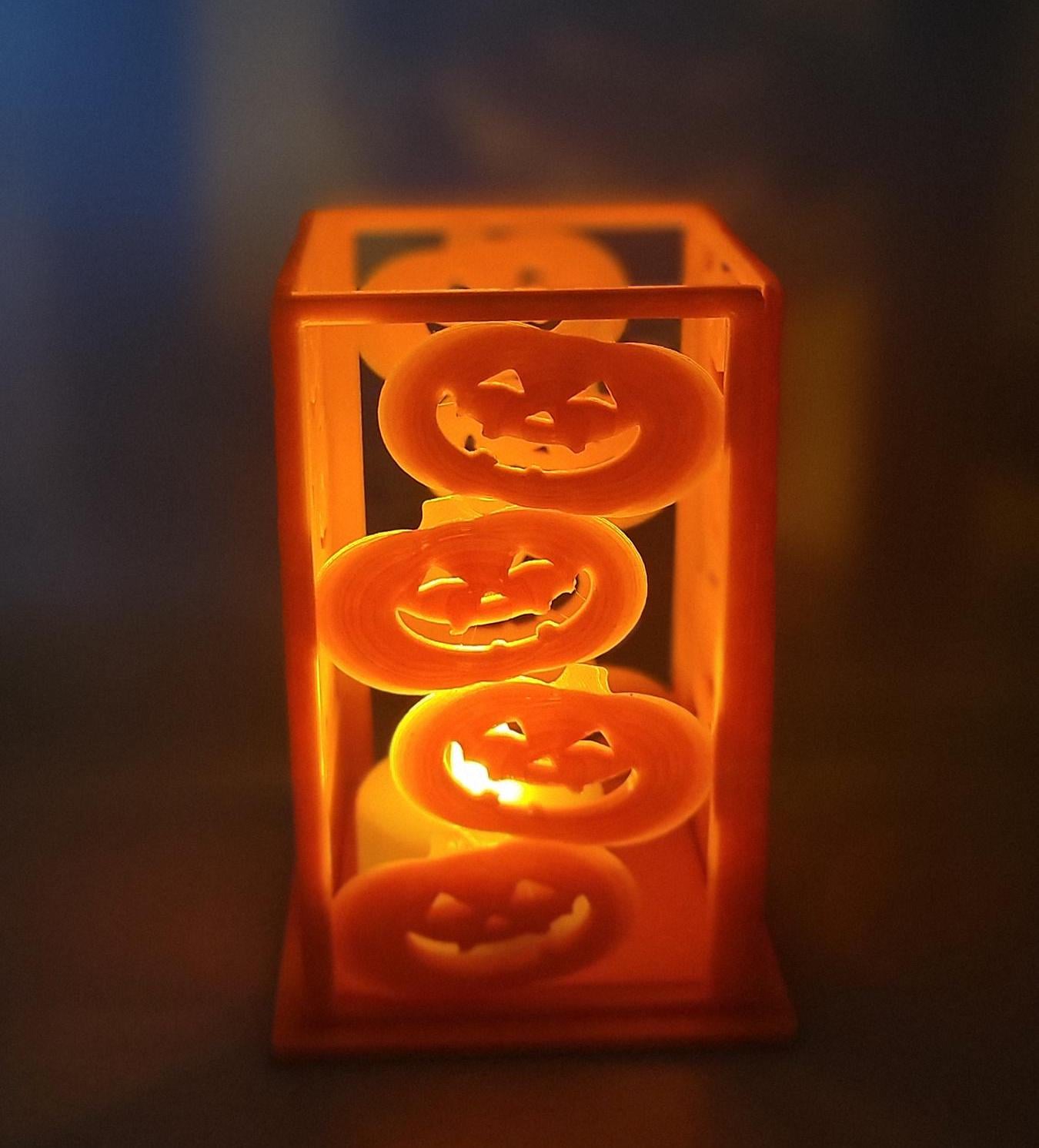 Halloween Bat tealight lantern