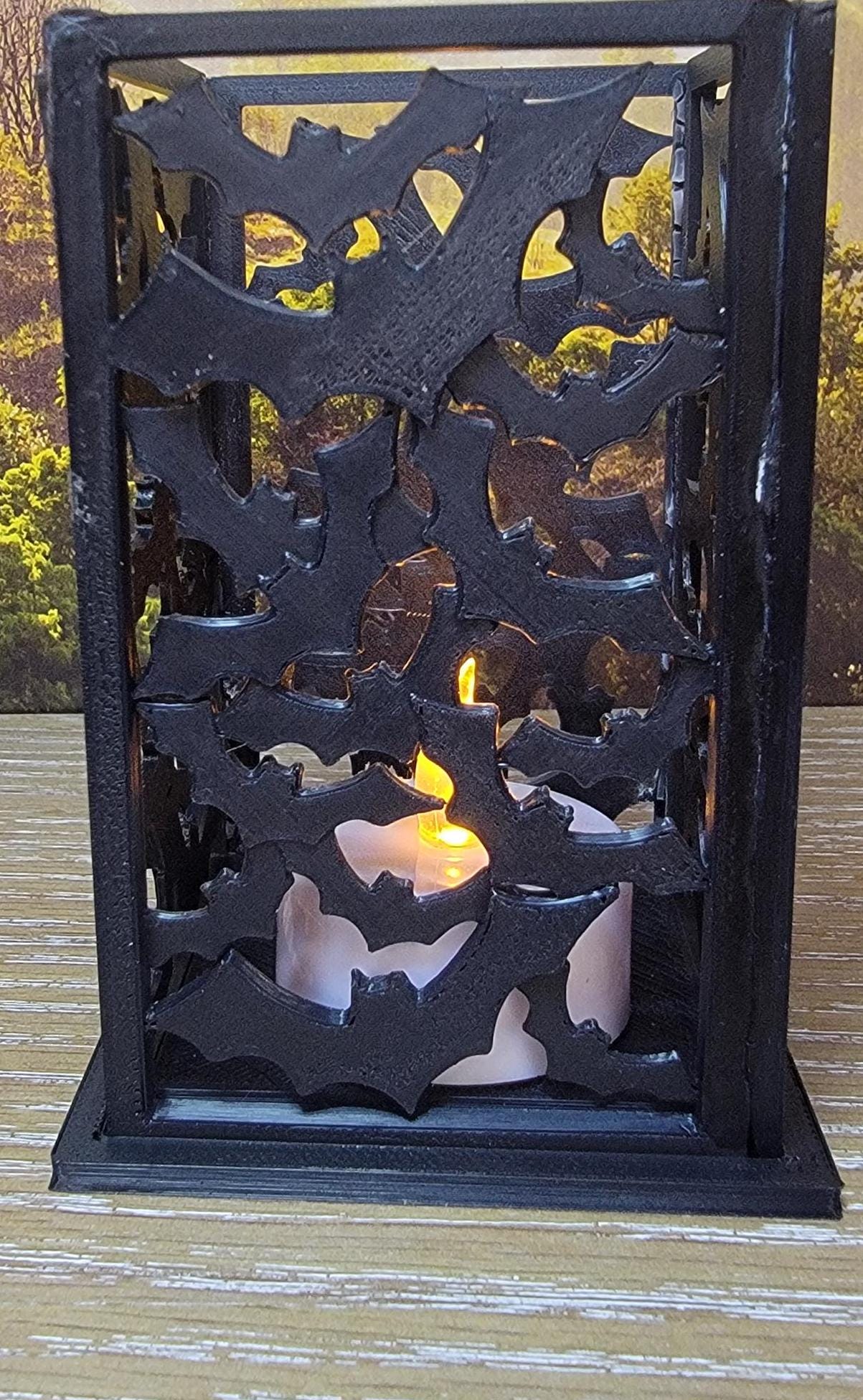 Halloween Pumkin tealight lantern