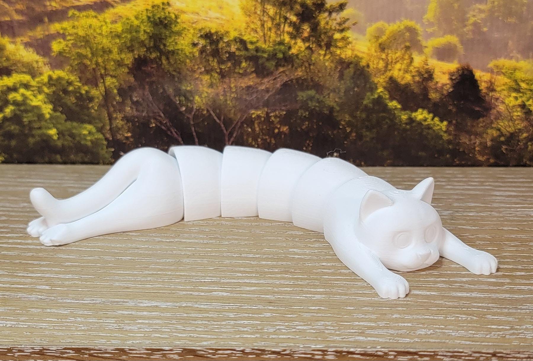 Flexi Cat  Articulated and Poseable Toy