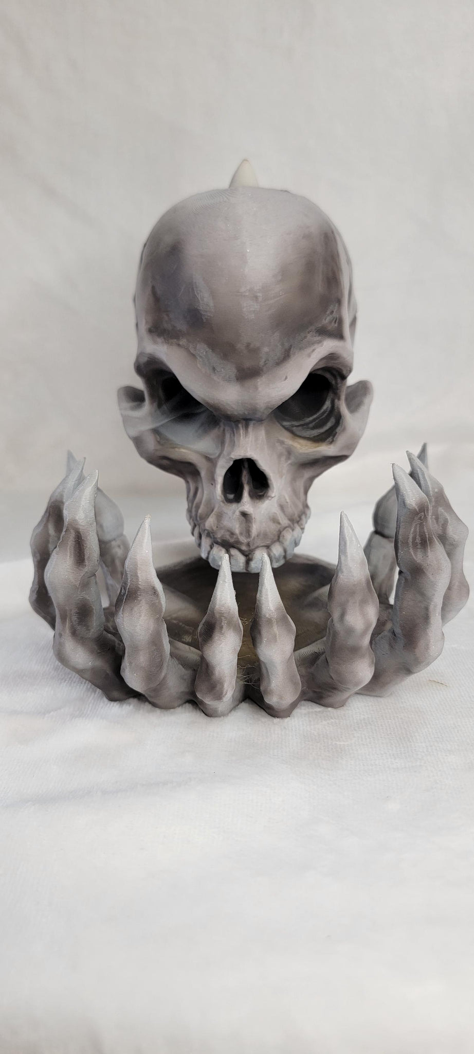 The Phantom Skull Backflow Burner for incense