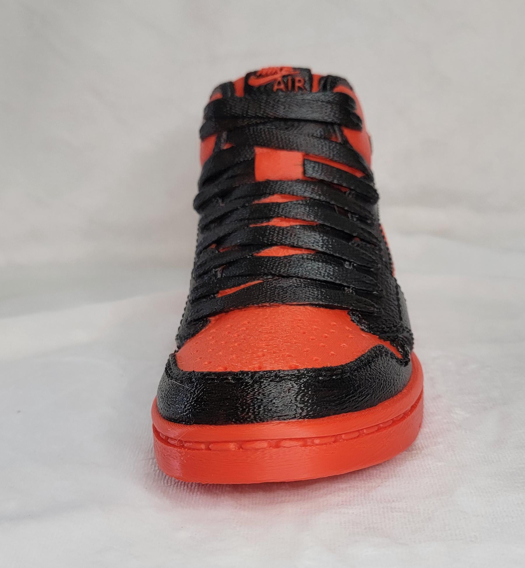 Jordan 1 Bred  planter/ succulent pot not actual sneaker