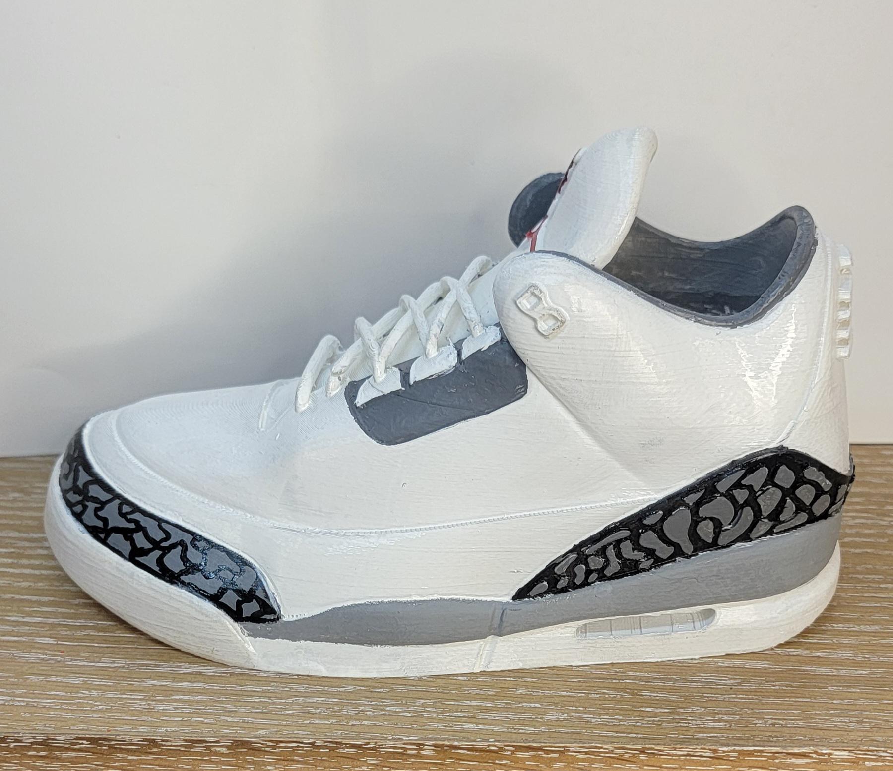 Jordan 3 planter/ succulent pot not actual sneaker