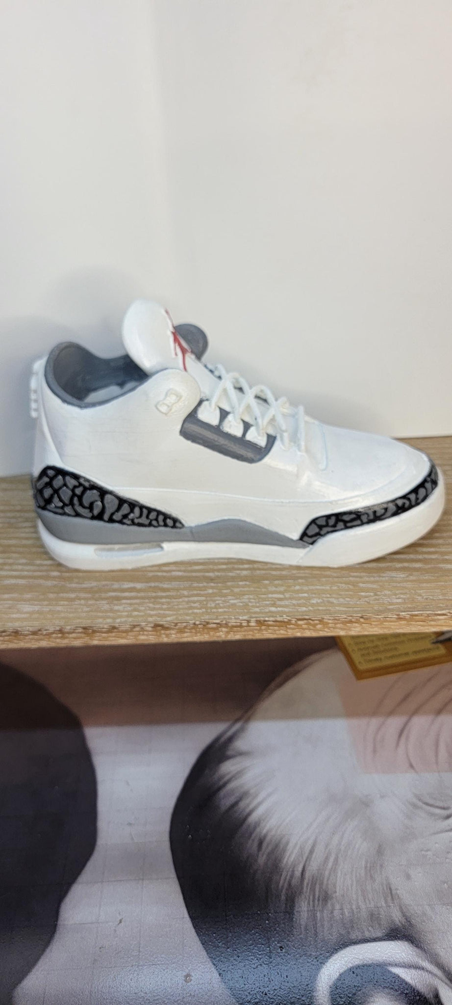 Jordan 3 planter/ succulent pot not actual sneaker