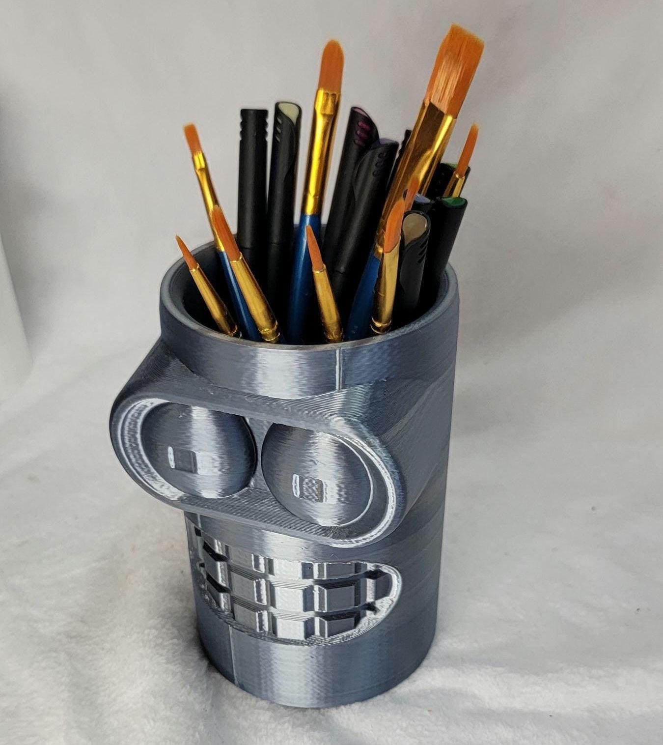 Bender Futurama ( Desk top pencil, pen , paintbrush holder)